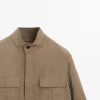 Veste safari 100 % lin