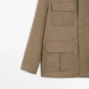 Veste safari 100 % lin